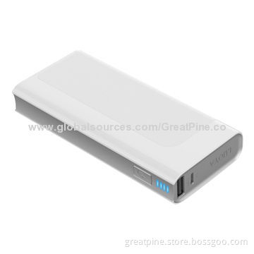 13,000mAh Power Bank, Comfortable Grip, 5V, 1,000mA Input